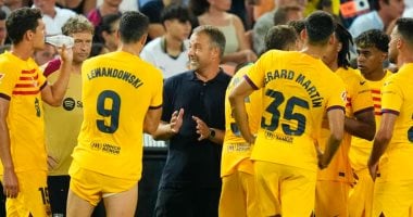 برشلونة ضد أتلتيك بيلباو .. فليك يمتدح ليفا ويفصح عن حديثه مع ويليامز