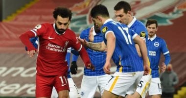 محمد صلاح يقود ليفربول أمام برايتون لاستعادة صدارة الدوري الإنجليزي