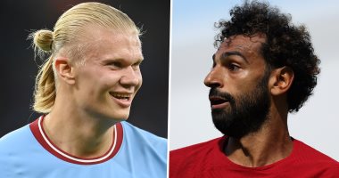 هداف الدورى الإنجليزى بعد الجولة الـ12.. هالاند يفلت من محمد صلاح