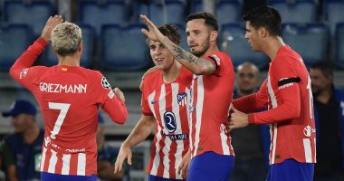التشكيل الرسمى لمباراة أتلتيكو مدريد ضد رايو فاليكانو.. جريزمان بديل