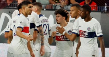 مبابي على رأس قائمة باريس سان جيرمان أمام ستراسبورج فى الدوري الفرنسي