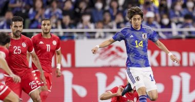 منتخب تونس يسقط أمام اليابان بثنائية فى غياب على معلول