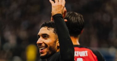 عمر مرموش أفضل لاعب في مباراة آينتراخت فرانكفورت ضد بوروسيا دورتموند