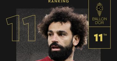 أهداف ومهارات محمد صلاح تزين حفل الكرة الذهبية 2023.. فيديو