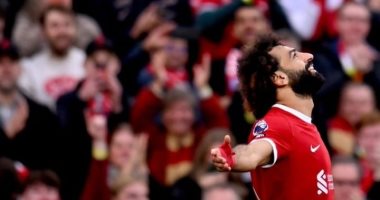 محمد صلاح يرد على ترتيبه فى جائزة الكرة الذهبية 2023 بصورة