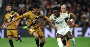 ريال مدريد يتعثر ضد رايو فاليكانو بشوط أول سلبى فى الدورى الإسبانى
