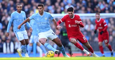 ملخص وأهداف مباراة مانشستر سيتي ضد ليفربول فى الدوري الإنجليزي