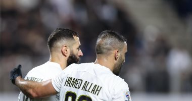 الاتحاد يتأهل لثمن نهائى دورى أبطال آسيا بثنائية حمد الله ضد أجمك.. فيديو