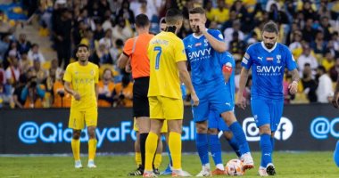 الهلال ضد النصر.. رأسية سافيتش تتقدم للزعيم بالهدف الأول فى الدقيقة 64
