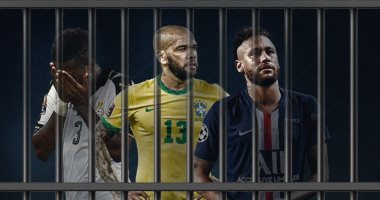 حصاد 2023.. نيمار وألفيس على رأس 7 نجوم خلف القضبان فى أوروبا