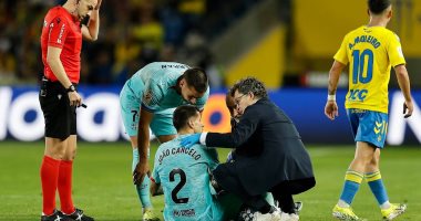 برشلونة يكشف عن طبيعة إصابة كانسيلو