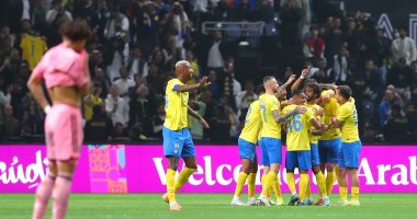 النصر يلقن إنتر ميامى هزيمة تاريخية فى حضور ليونيل ميسى المفاجئ