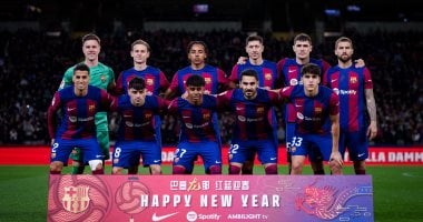 التشكيل الرسمي لمباراة برشلونة ضد خيتافي في الدوري الإسباني