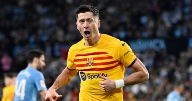 ليفاندوفسكي يتفوق تهديفياً على أساطير برشلونة.. اعرف التفاصيل