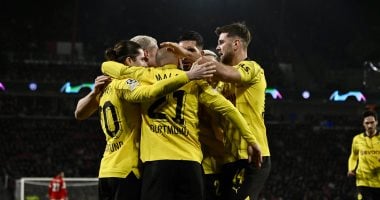 بوروسيا دورتموند يدك أيندهوفن بهدف مالين فى شوط أول مثير بدورى أبطال أوروبا