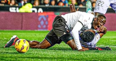 فالنسيا يكشف تفاصيل إصابة دياخابى المروعة أمام الريال بالدورى الإسبانى