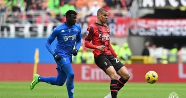 ميلان يتقدم على إمبولي 1-0 فى الشوط الأول.. فيديو