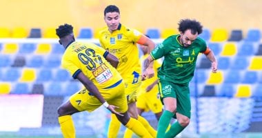 تعادل 1-1 يحسم شوط التعاون ضد الخليج فى الدورى السعودى.. فيديو