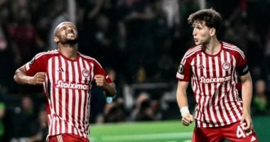 المغربى أيوب الكعبي يقود أولمبياكوس للتتويج بلقب دورى المؤتمر الأوروبى (فيديو)