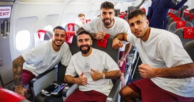 منتخب إسبانيا يطير إلى ألمانيا استعدادا لبطولة يورو 2024.. صور