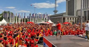 جماهير إسبانيا تحتشد فى ألمانيا قبل نهائى يورو 2024.. فيديو وصور