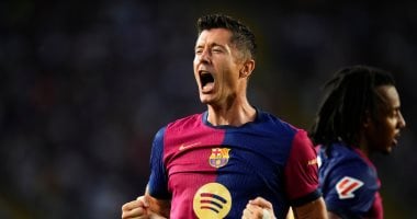 برشلونة ضد بلد الوليد.. ليفاندوفسكى يحرز ثانى الأهداف بالدقيقة 24 “فيديو”