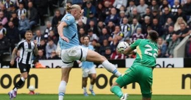 مانشستر سيتي يتعادل مع نيوكاسل يونايتد 1 – 1 فى الدوري الإنجليزي