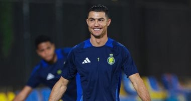 رونالدو يشارك فى تدريبات النصر استعدادا لقمة الشباب بالدوري السعودي