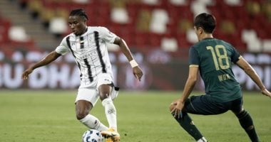 الجزيرة يتقدم على خورفكان 3-1 فى شوط أول بمشاركة محمد الننى.. فيديو