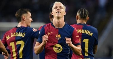 أولمو مهاجم صريح فى تشكيل برشلونة ضد ريال بيتيس بكأس ملك إسبانيا