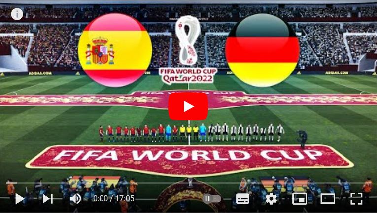 Spain vs germany world cup live stream free