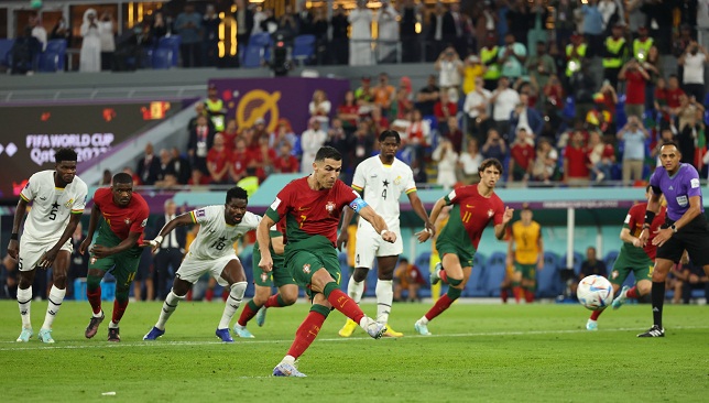 البرتغال تفتتح مشوارها في كأس العالم 2022 بثلاثية غانا