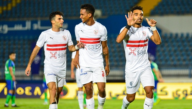 الزمالك يفتقد خدمات 8 لاعبين ضد المصري