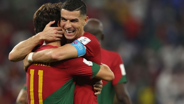 كريستيانو رونالدو يتصدر 10 أرقام قياسية من فوز البرتغال على غانا
