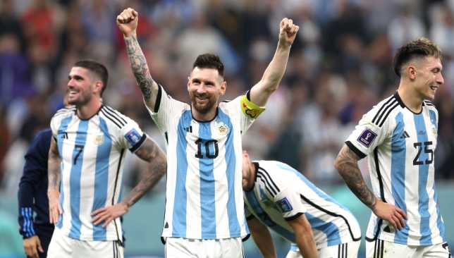 10 أرقام على هامش تأهل الأرجنتين لنهائي كأس العالم