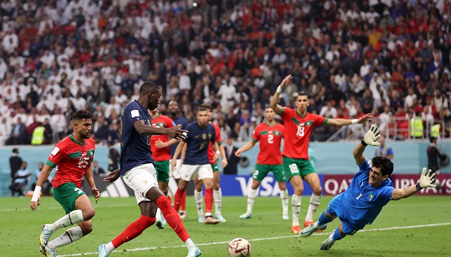 المغرب تحتج على حكم مباراة فرنسا