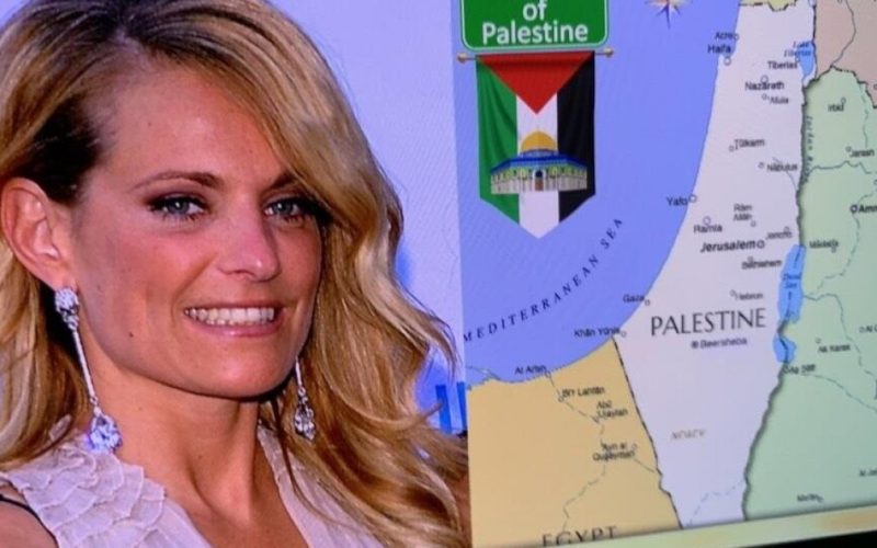 قناة سويدية تثير غضب إسرائيل بنشر خريطة عليها أسماء المدن الفلسطينية