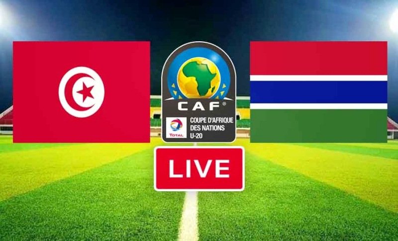 Match en direct Tunisie vs Gambie
