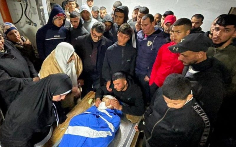استشهاد فتى فلسطيني متأثرًا بإصابته برصاص الاحتلال في نابلس