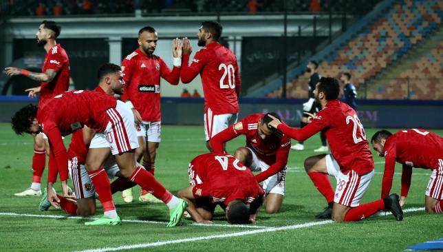 تشكيلة الأهلي المصري في مباراة اليوم ضد الداخلية
