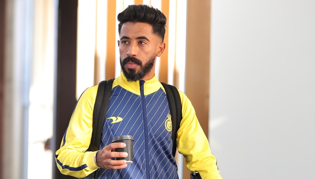 سبب استبعاد نواف بوشل من مباراة النصر والتعاون