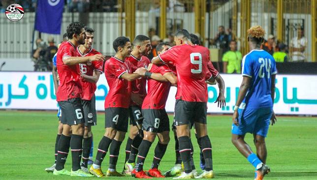 طاقم تحكيم مختلط يدير مباراة منتخب مصر ومالاوي