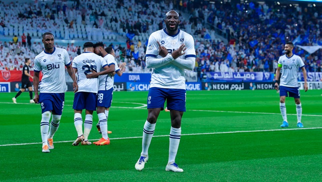 مباشر الهلال ضد الدحيل .. ماريجا يحرز الهدف الرابع من صناعة المعيوف (فيديو)