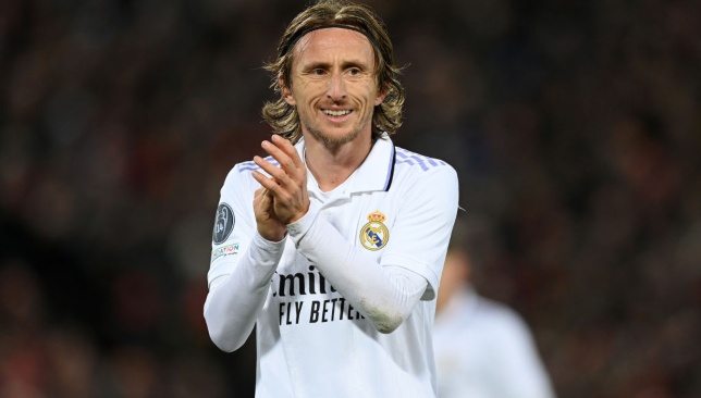 مودريتش رد بطريقته الخاصة على الصحافة في مباراة ليفربول