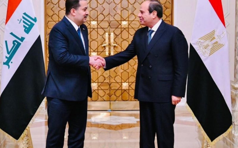 الرئيس السيسي يؤكد دعم مصر الثابت لأمن واستقرار العراق
