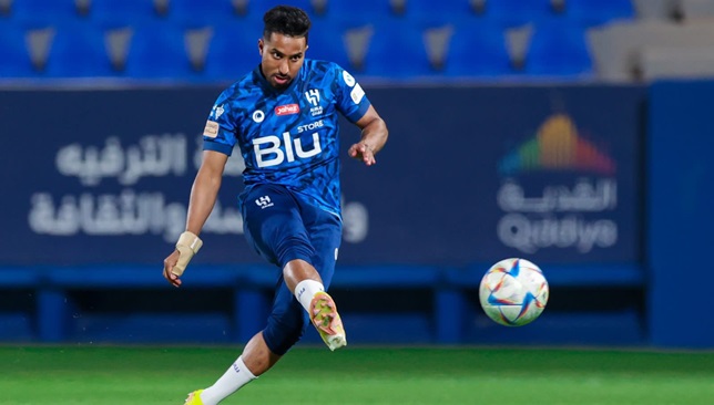 الهلال يحدد موقف سالم الدوسري من المشاركة ضد الاتفاق