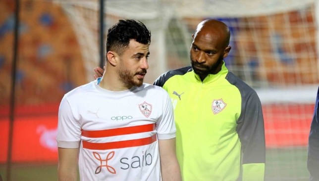 تحديد موقف الونش من المشاركة مع الزمالك في مباراة إنبي