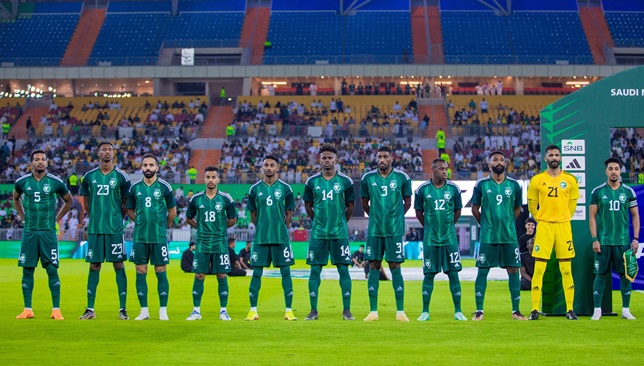 تشكيلة المنتخب السعودي في مباراة اليوم ضد بوليفيا