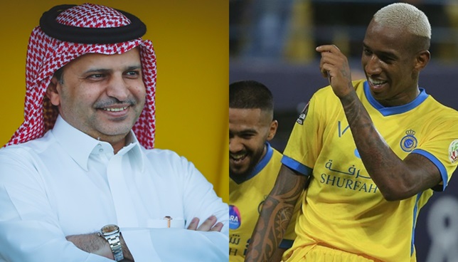 رئيس النصر يرد على أنباء انتقال تاليسكا إلى الهلال