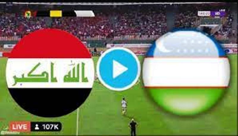 مباشر قناة الرابعة الرياضية مباراة العراق واوزبكستان